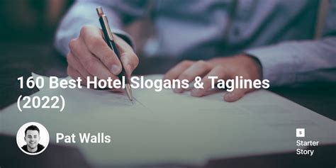 160 Best Hotel Slogans & Taglines (2024) .